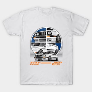 E30 erupean style of cars T-Shirt